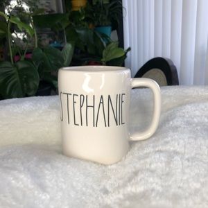 New RAE DUNN by Magenta name mug cup STEPHANIE HTF